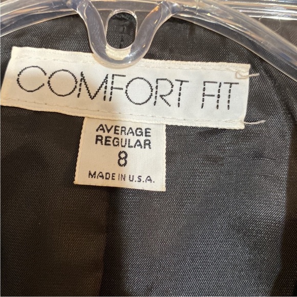 3/$15 Comfort Fit Black Single Button Blazer - Picture 4 of 6